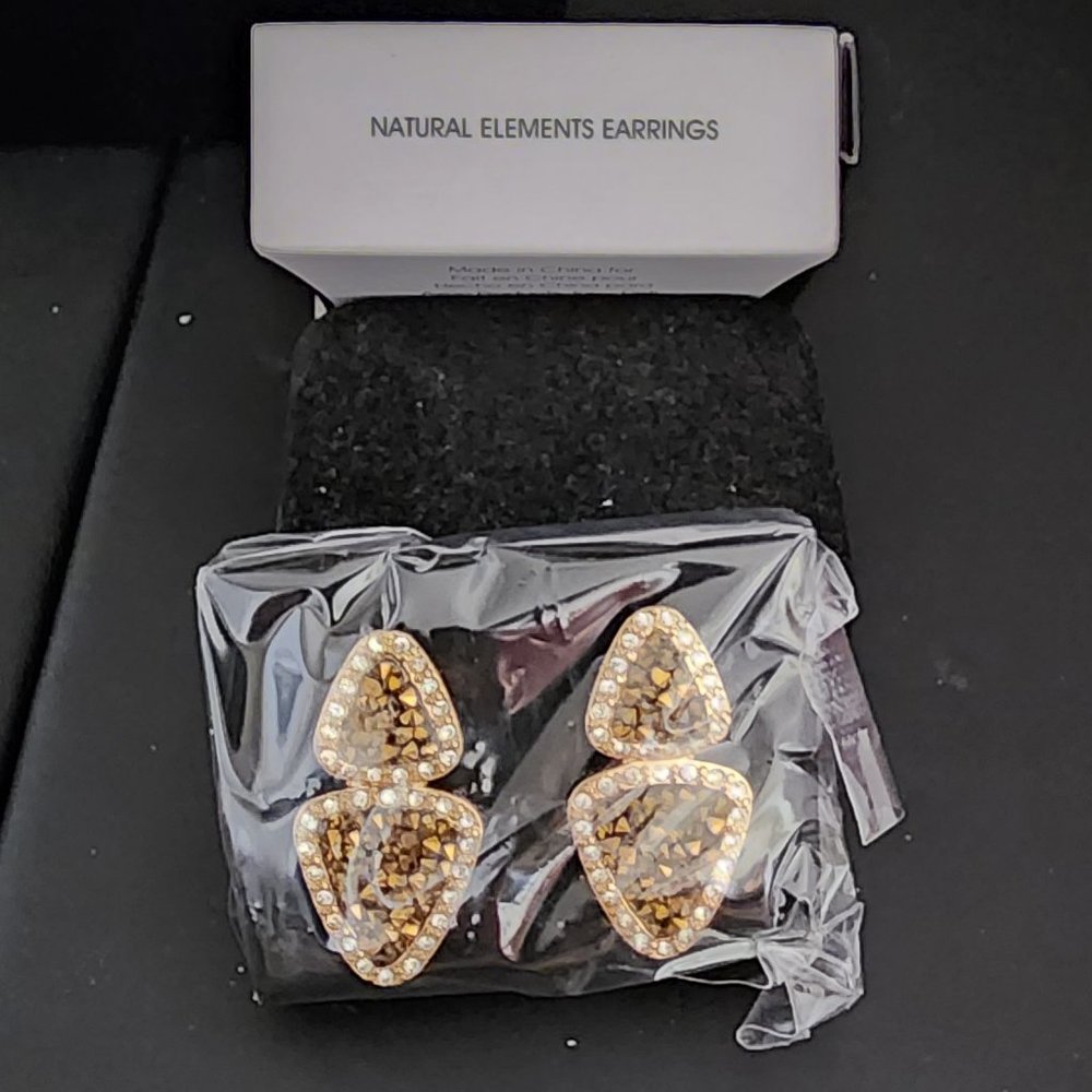 Avon Natural Elements Statement Necklace & Earrin… - image 5